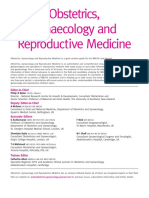 Editorial Board 2015 Obstetrics Gynaecology Reproductive Medicine