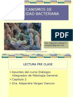 2. Mecanismos Patogenicidad Bacteriana 2016