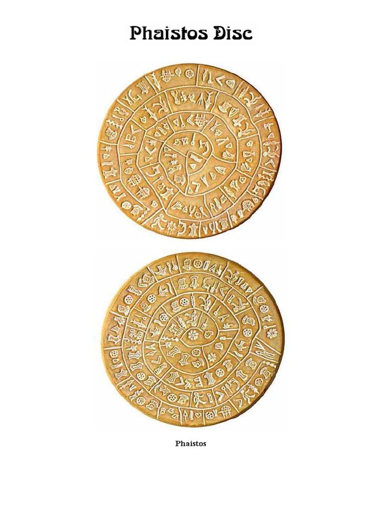 The Phaistos Disc | Writing | Archaeology