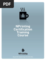 Download NPrinting Certification Training Course Tutorialspdf by sunnytspice SN310592238 doc pdf
