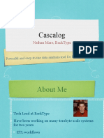 An Introduction To Cascalog