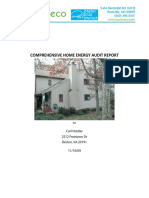 Comprehensive Home Energy Audit Report: 5464 Randolph Rd. Unit B Rockville, MD 20852 (240) 396-2141