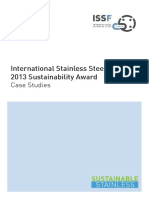 ISSF Sustainability Award 2013