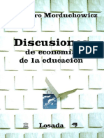 Fundamentos de La Economia Educativa