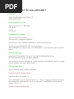 11g Rac To Rac Data Guard Setup