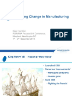 2010 SANOFI Managing Change in Manufacturing Hamilton