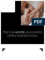 8 C-Words Successful Online Brands Know