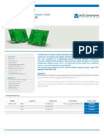 MSL Data Sheet - Model Numbers MDU1720