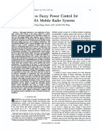 IEEE - Adaptive Fuzzy Power Control for CDMA Mobile Radio Systems