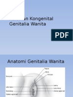 Kelainan Kongenital Genitalia Wanita