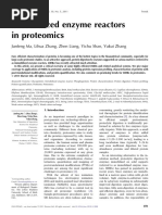 Immobilized Enzyme Reactors in Proteomics 2011 TrAC Trends in Analytical Chemistry