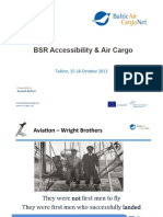 BSR Accessibility & Air Cargo: Tallinn, 15 - 16 October 2013