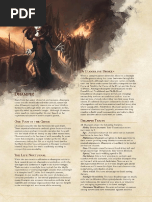 D&D 5 homebrew compilation