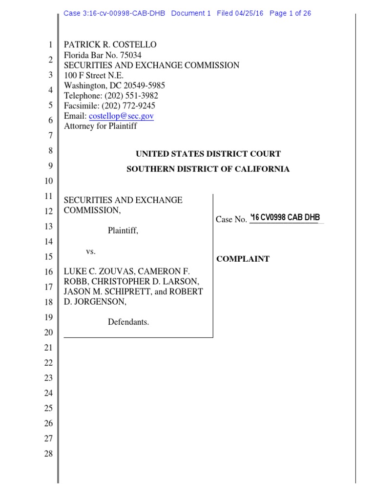 sec-v-zouvas-pump-and-dump-complaint-pdf-pdf-securities-act-of