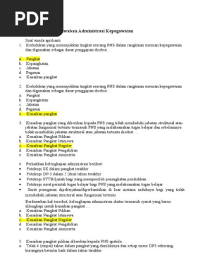 Contoh Soal Essay Administrasi Umum Dan Jawabannya Guru Paud