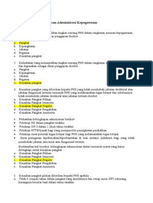32+ Contoh soal tes kompetensi dasar tkd pdf information