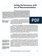 Letter of Recommnedation Journal