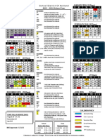 2015-2016 Sy Calendar - Option 1 Board Approved 3-23-15 - Revised 5-28-15