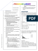 Program Linear Untuk Menentukan Produksi Optimal