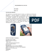 Requerimiento de Un Gps Submetrico