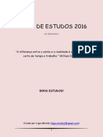 Plano 2016 - ENEM - 40 Semanas - Lígia Mirelly - (VESTGEEK) PDF