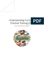 Understanding Curricular Practical Training Instructional Booklet