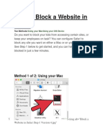 How to Block a Website in Safari