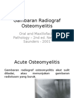 Gambaran Radiograf Osteomyelitis