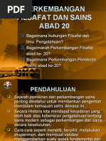 Download Perkembangan Filsafat dan Sains Abad 20 by prazz SN3106533 doc pdf