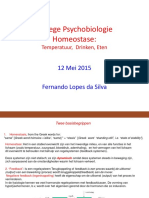 College Psychobiologie #3 Thermo Water Voedsel 2015JG