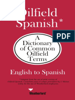 Oilfild English - Spanish Dictionary