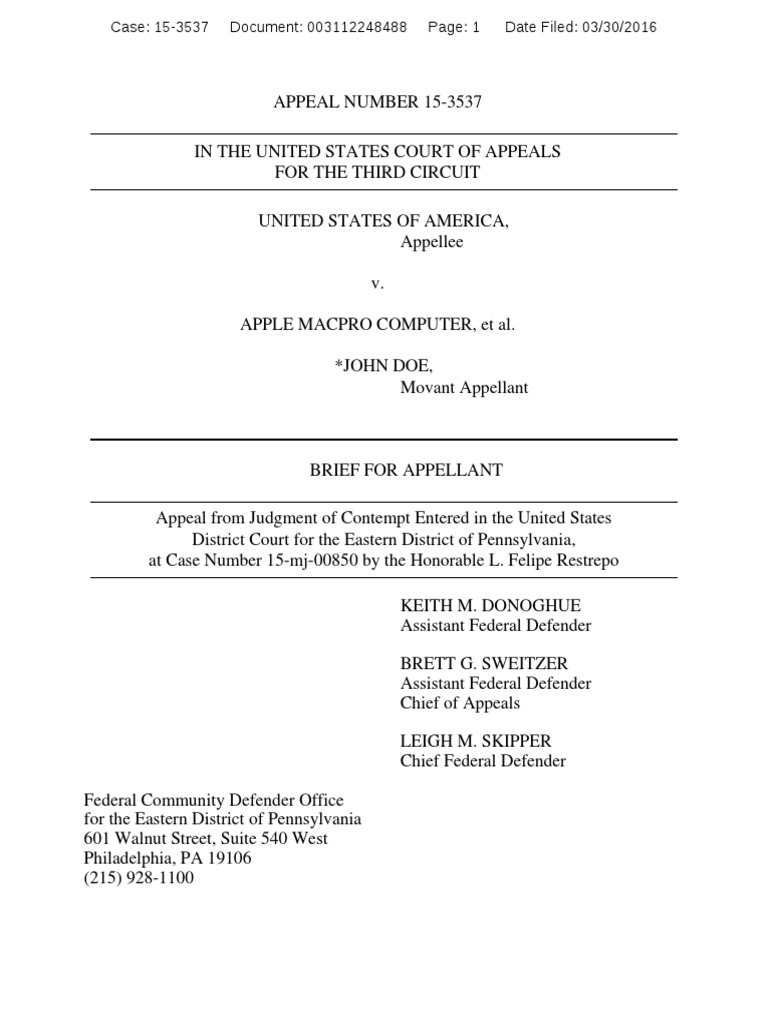 Rawls Defense Brief | PDF | Fifth Amendment To The United States  Constitution | Indictment