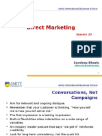 Amity International Business School Direct Marketing Session