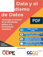 AFICHE Chiclayo datos abiertos y periodismo