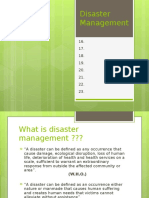 disaster management ppt