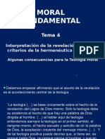 Tema 4, Interpretación de La Revelación