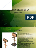 Usos Principales de La Madera