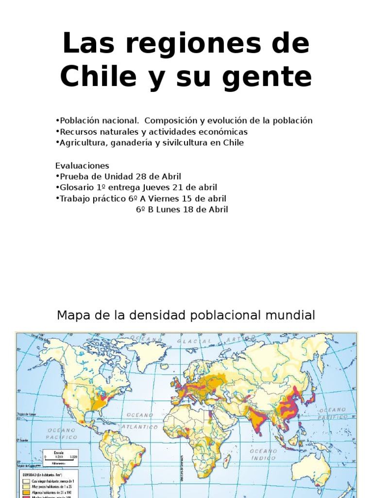 Poblacion de Chile PDF Población Chile