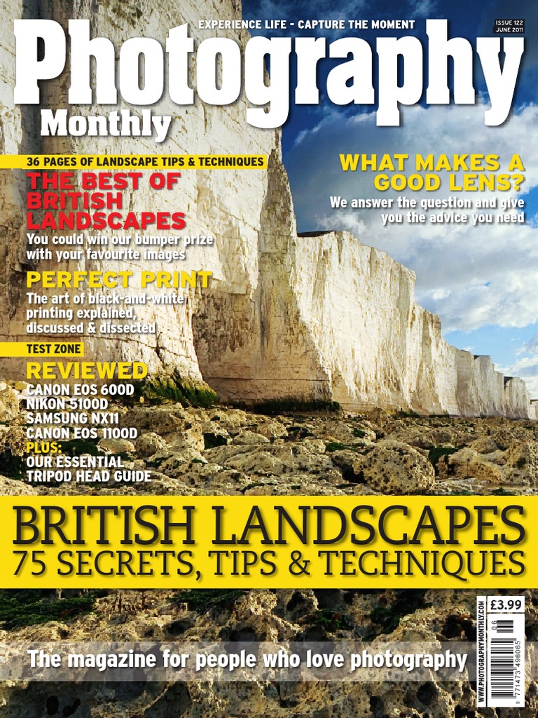 Photography Monthly - June 2011 | PDF | Adobe Photoshop | Camera Lens