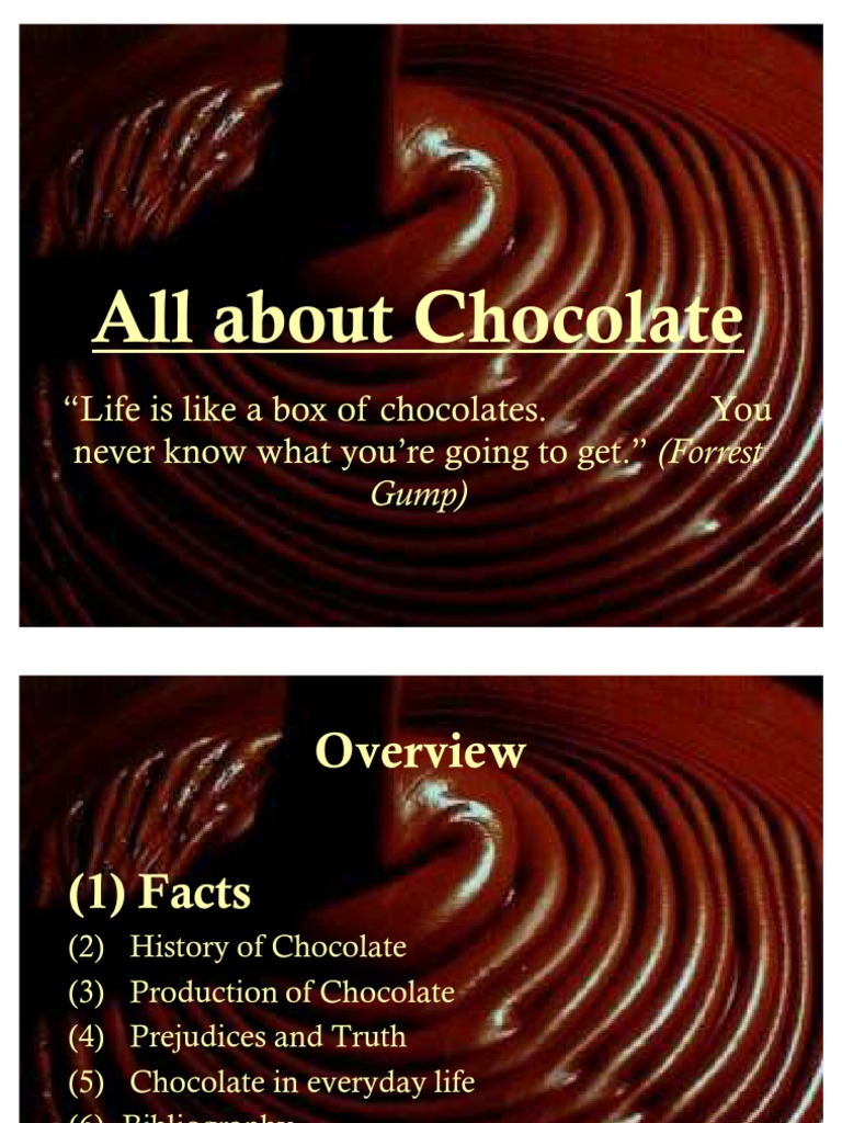 Chocolate | PDF