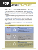 Entrepreneurship Policy Digest