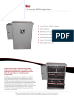 OBE Series: Outdoor Battery Enclosure, 48V Configurations