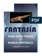Fantasía Sax (Partitura y Partes)