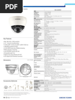 Datasheet Samsung Ipc SND l6083rp