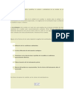 Ste Cálculo Tiene Por Objetivo Cuantificar La Calidad y Confiabilidad de Las Medidas de Un Instrumento