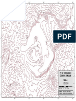 Peta Topografi Gunung Bromo (Randa Guruh Sumarsono)