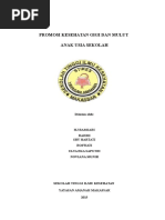 Download Promosi Kesehatan Gigi Dan Mulut Anak Usia Sekolah by Ulva Ghazian SN310694193 doc pdf
