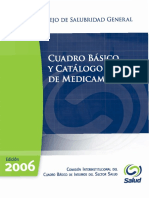 Cuadro Basico de Medicamentos 2006 PDF