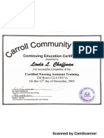 Certificates Cna