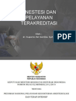 Anestesi Dan Pelayanan